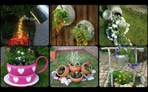 DIY Flower Arrangement For Your Garden || Garden Decor Ideas || Garden Landscaping Ideas