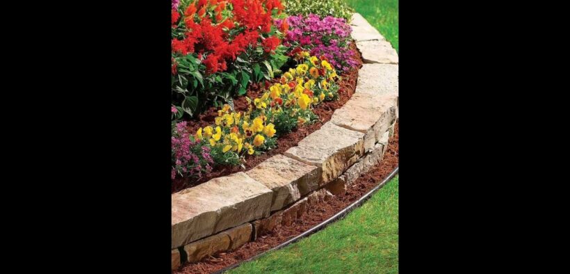 Landscape Edging Ideas | Garden Edging #gardening #landscapingideas #landscape #ytshorts
