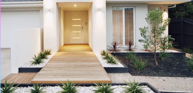top 100 modern landscaping ideas 2023 | modern front yard/backyard landscaping design ideas