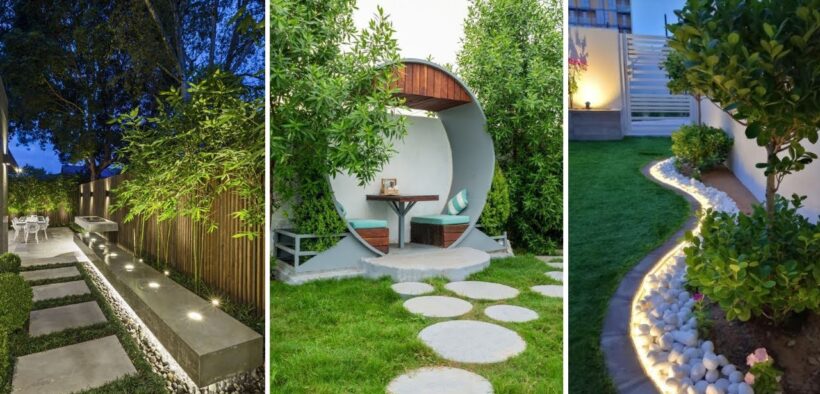 100+ Front Yard Garden Landscaping Ideas 2023 House Backyard Patio Design | Gardening Ideas For Home