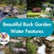 80+ Beautiful Rock Garden Water Features | Landscaping Ideas