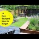 15 Easy Backyard Ideas on Budget | Cheap Landscaping Ideas for Yard