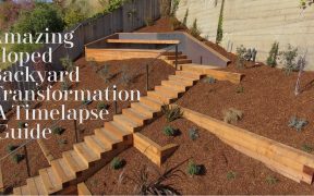 Amazing Sloped Backyard Transformation- A Timelapse Guide