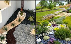 Top 10 Rock Garden Landscaping Ideas on a Budget || diy garden