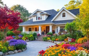 Beautiful landscaping for your new home  Simple front yard landscaping ideas that are easy to do