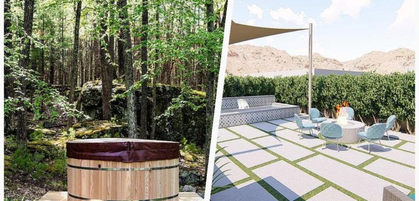 75 All Fence Materials Landscaping With Decking Design Ideas You'll Love 😊