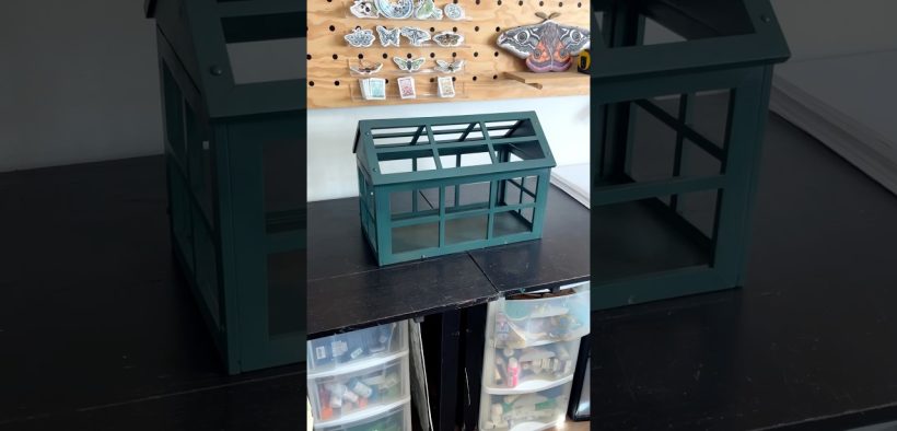 Let me know alllll of your ideas!! #miniatures #miniature #greenhouse #eclecticdecor