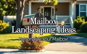 Mailbox Landscaping Ideas, Personalize Your Mailbox! #diygardendecor #diyprojects #diyhome