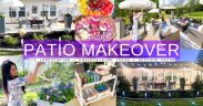 DIY PATIO MAKEOVER | Outdoor Decorating Entertaining Ideas + DIY Landscaping Ideas