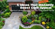 5 Landscaping Ideas for Maximizing Your Small Front Yard Garden’s Curb Appeal