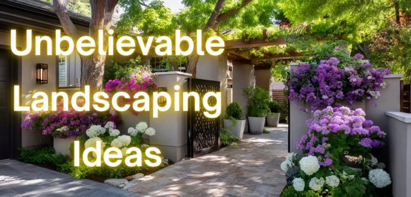 Unbelievable Landscaping Ideas | Transform Any Small Front Yard Entryway into a Stylish Showpiece