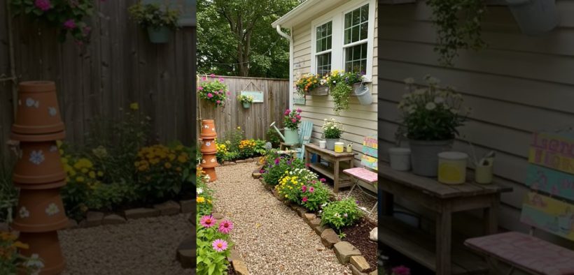 Garden Decorations Ideas #garden #rusticdecorideas #gardenideas #gardening
